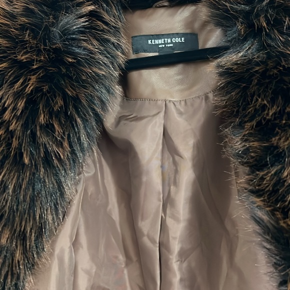 Brown Keneth Cole coat-size L - Picture 6 of 13